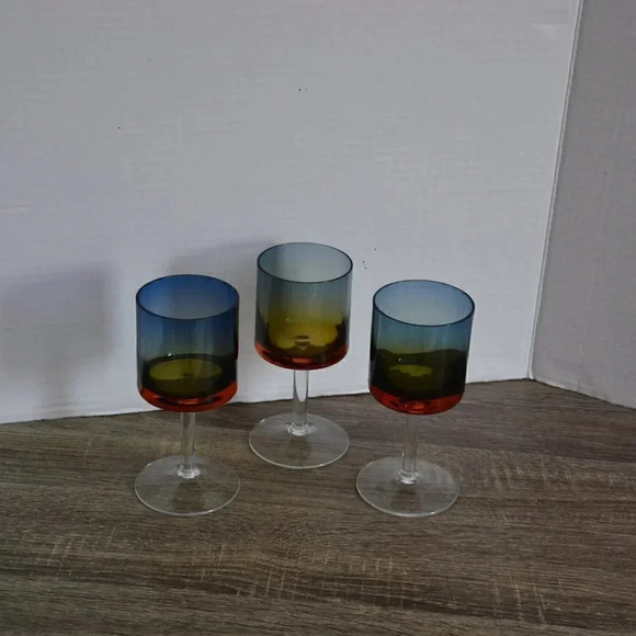 Vtg Sherry Glasses/Tealight Holders - Picture 4 of 9